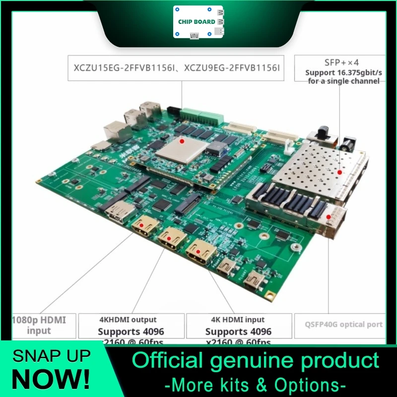 

MILINKER MLK-F25-CMO5: Xilinx MPSoC FPGA Board for 4K video with dual MIPI camera & display.