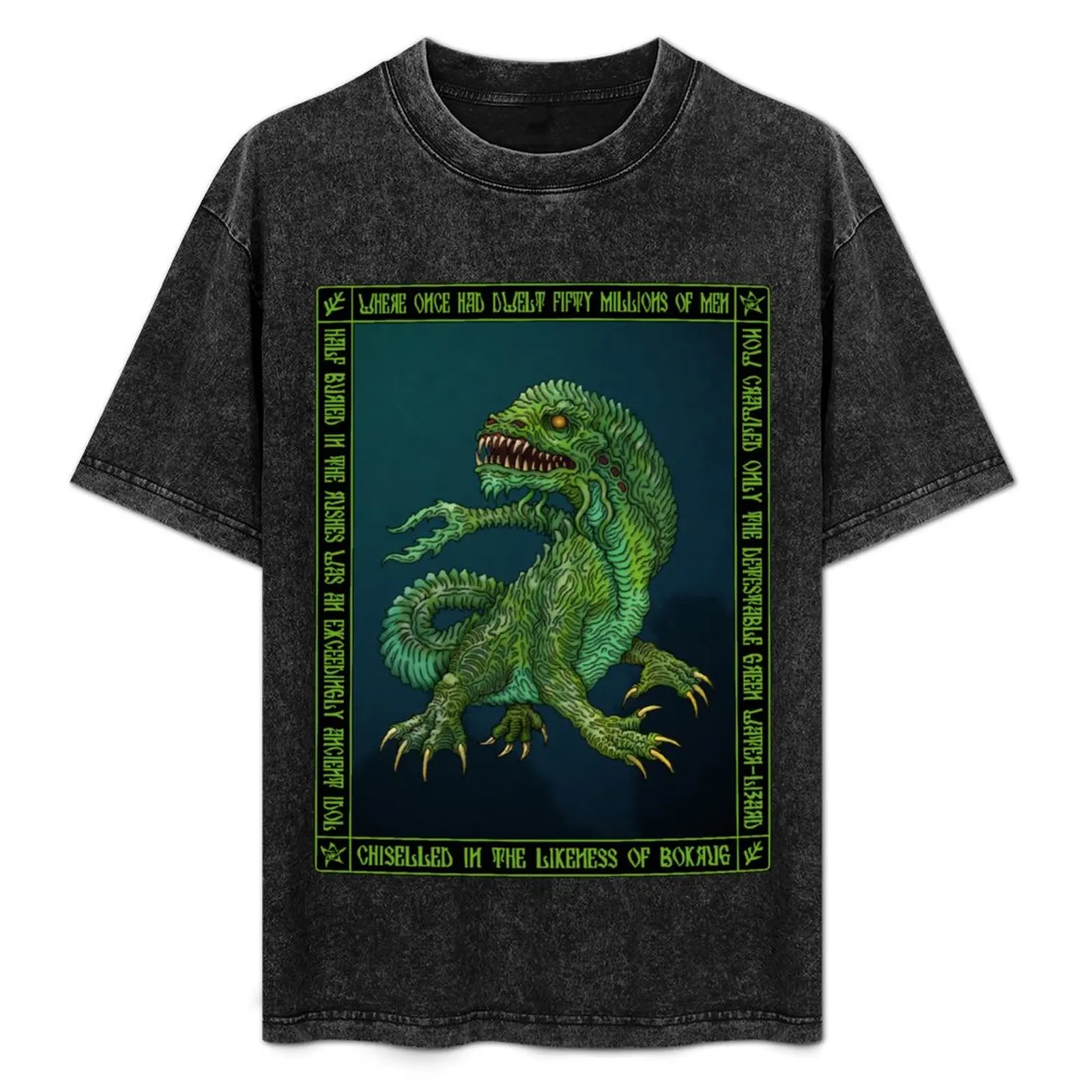 

Bokrug Icon - Azhmodai 2018 T-Shirt Casual Street Style Short Sleeve Tee