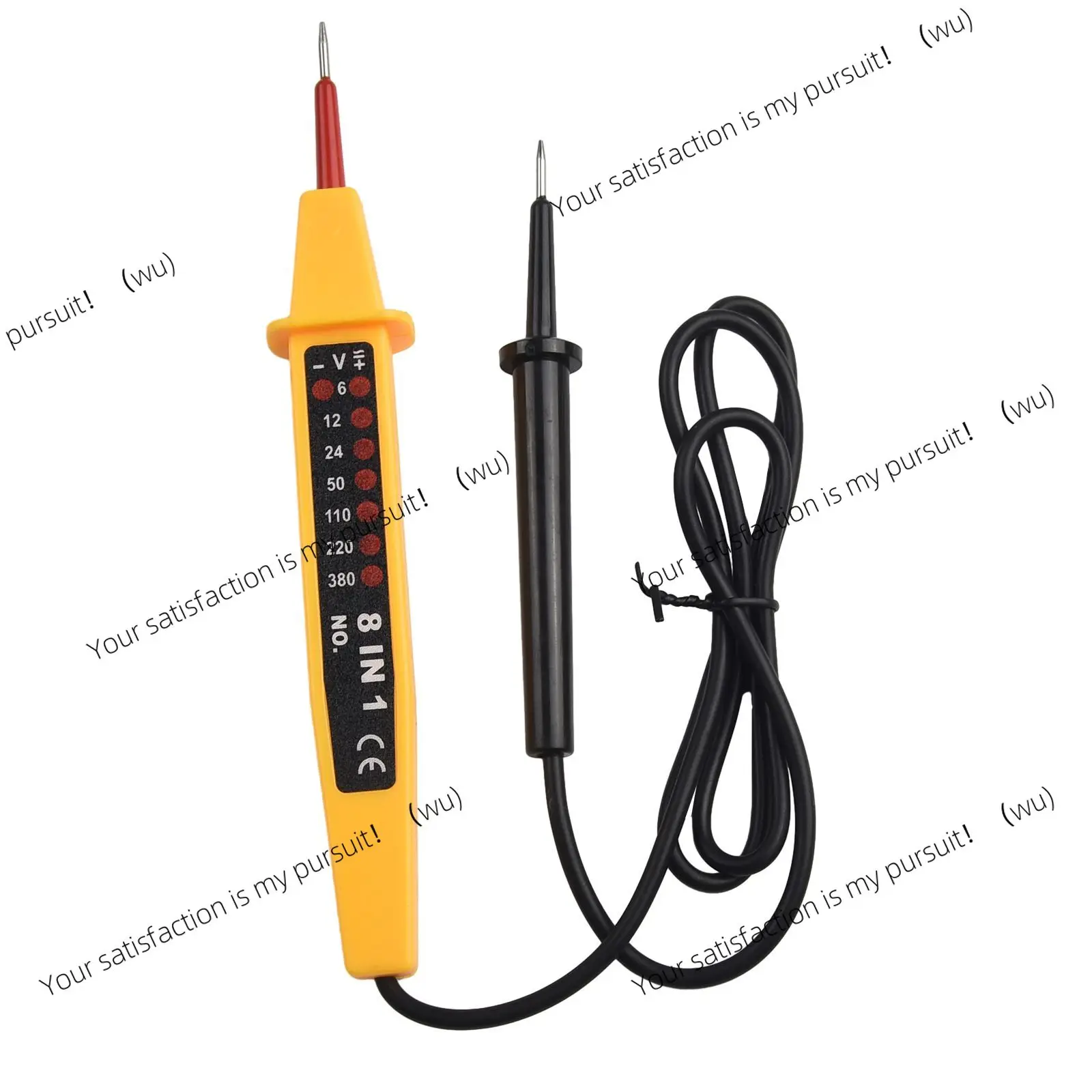 8-In-1 Tester Voltage AC DC 6-500V Auto Electrical Pen Circuit Detector Tester For Home Wiring Inspections Electrical Appliances