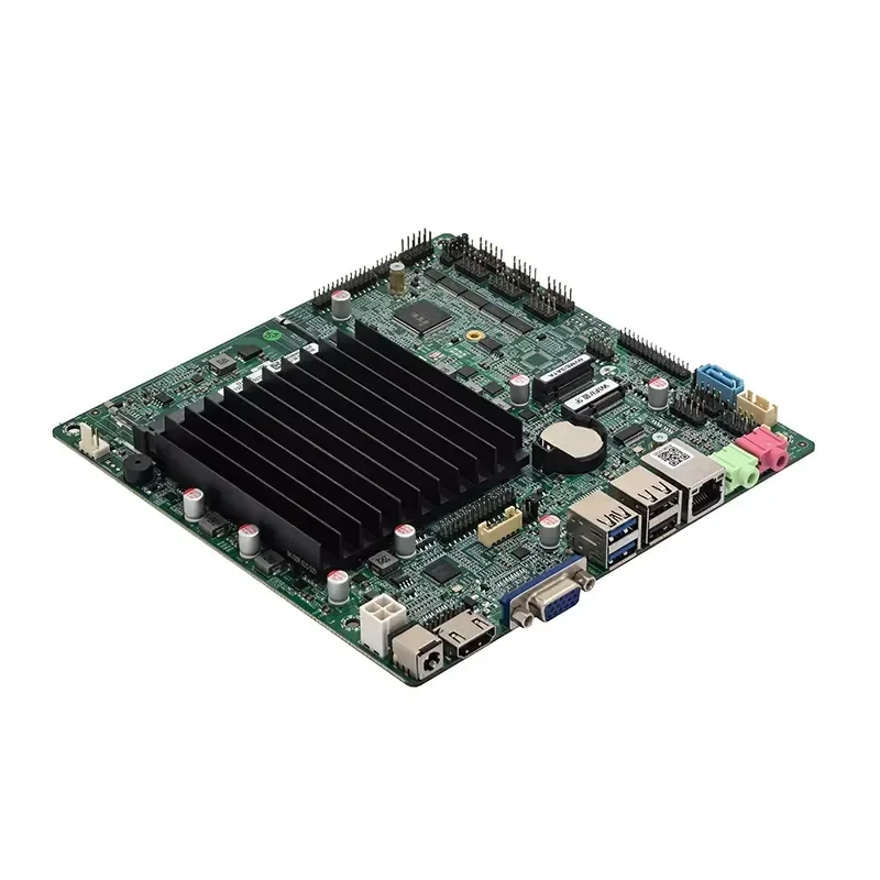 BOLRZO 2026 ELSKY latest factory integrated CPU N150 main board M150F default 6 * COM port single channel DDR4 fanless main