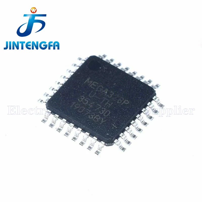 2PCS ATMEGA328P vATMEGA328P-AU 32TQFP Chip 8-bit Microcontroller 32K Flash Memory