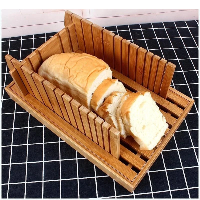 Professional Bread Loaf Toast Cutter Slicer Slicing Cutting Guide Mold Maker Kitchen Practical