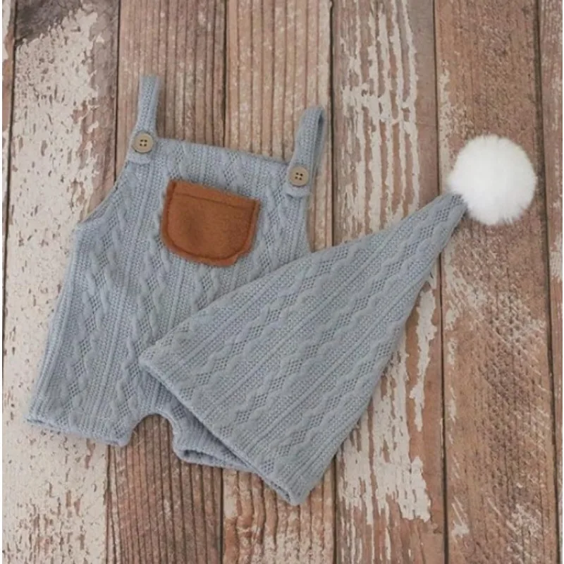 

Newborn Photography Props Outfits Boy Romper Hats Newborn Baby Photoshoot Outfits Girl Picture Props Newborn Photos