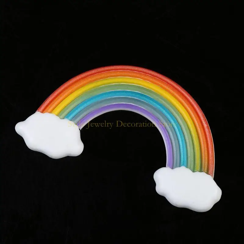 

D46E Радужная эпоксидная смола Casting Силиконовая плесень DIY Art Craft Home Offic