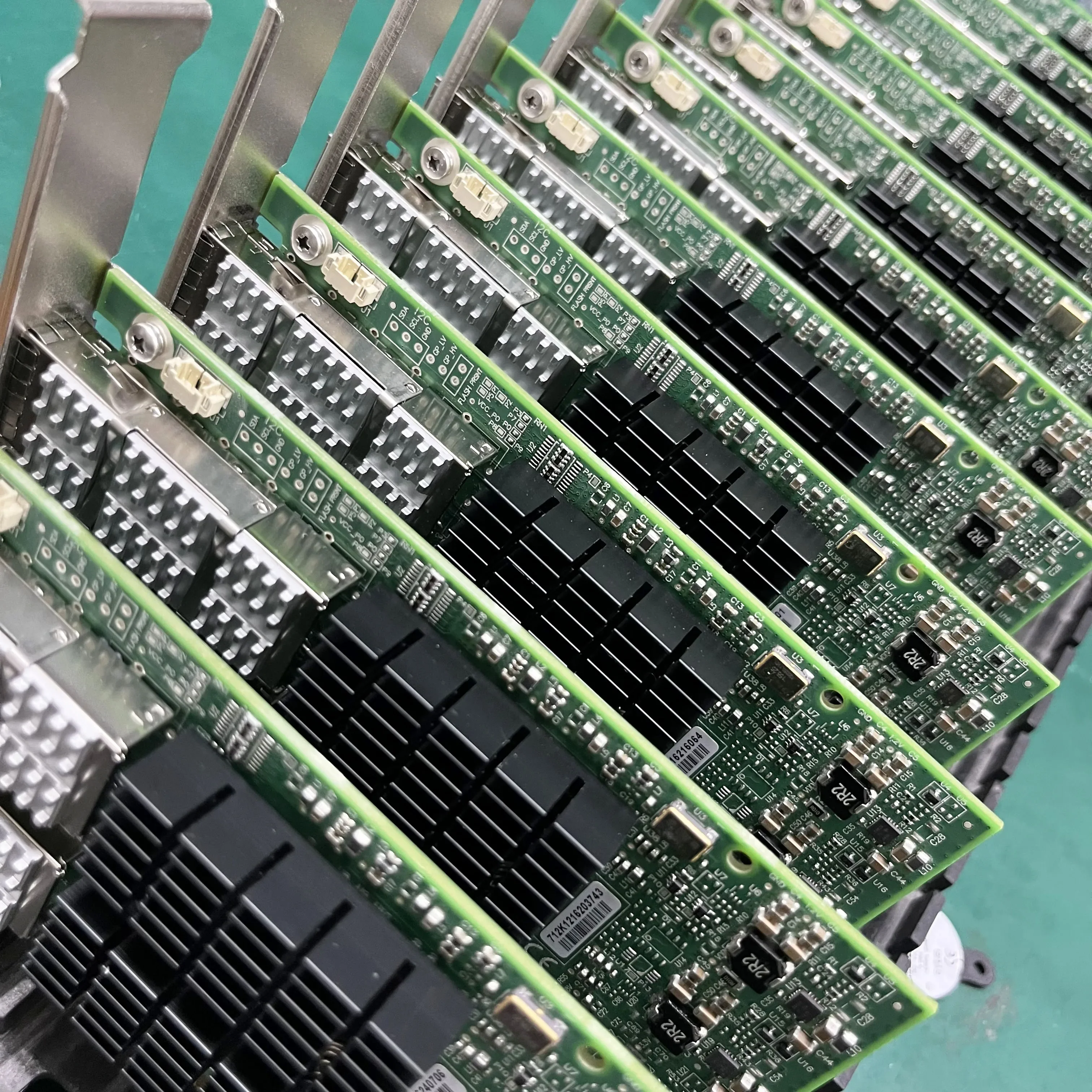 Mellanox MCX354A-FCBT ConnectX-3 Pro Dual-Port 40GbE QSFP+ محول الشبكة-PCIe 3.0 x8، FDR InfiniBand، Cisco/Dell/HP متوافق