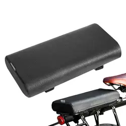 Riding Rear Seat Cushion Biking Saddle For Daily Commuting Thickened Single-Person Manned Back Shelf Seat Scooter Accessories