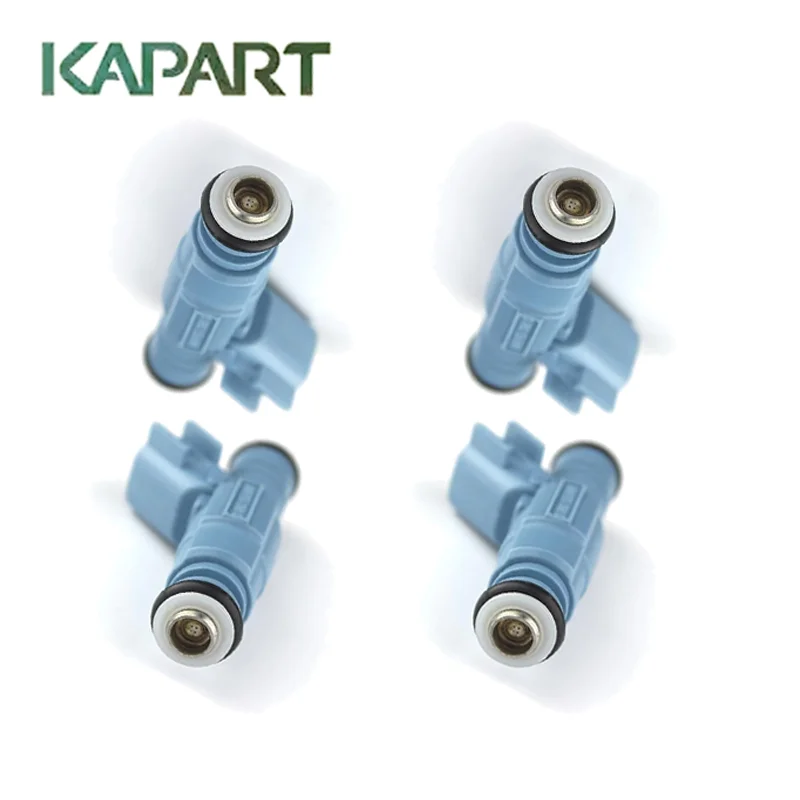 4PCS 0280155849 53032145AA Fuel Injectors Nozzle for Jeep Grand Cherokee Commander Dodge Dakota Durango Ram 1500 4.7L 06-2007