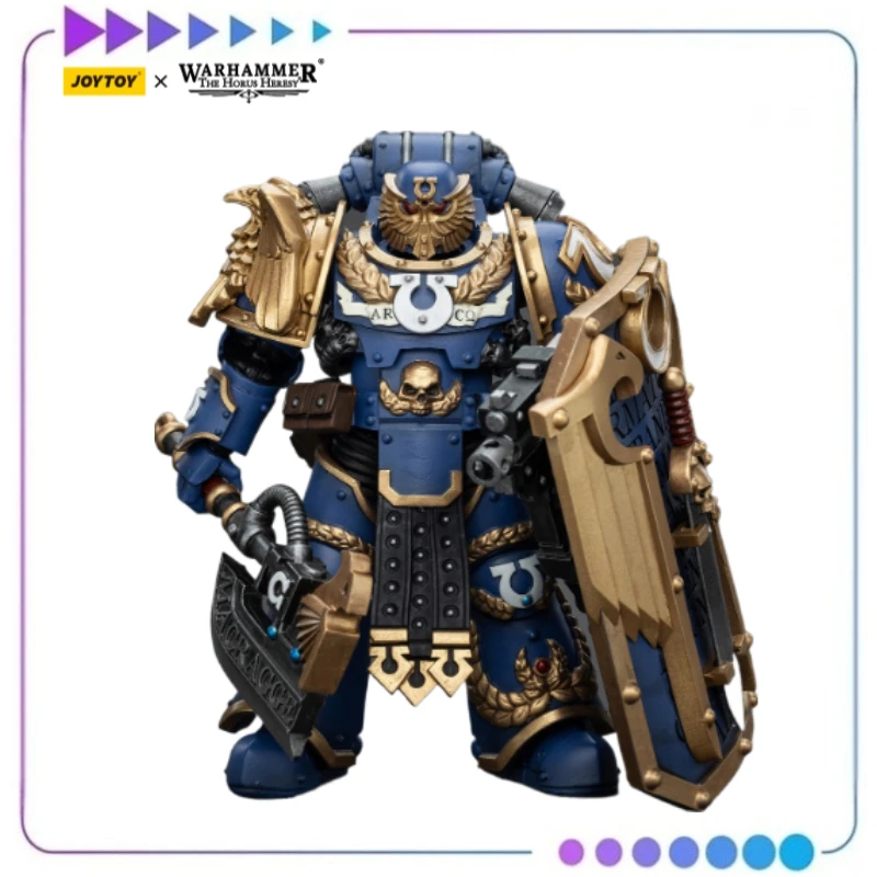 

【Оригинал】JOYTOY 1/18 Фигурки Warhammer 40K Ultramarines Invictarus Suzerain Squad Suzerain 4, коллекционная модель, подарочные игрушки