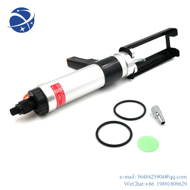 YYHC400ml 1:1 Professional Metal Heavy Duty Air Dual Epoxy Gun Pneumatic Two Component Caulking Gun