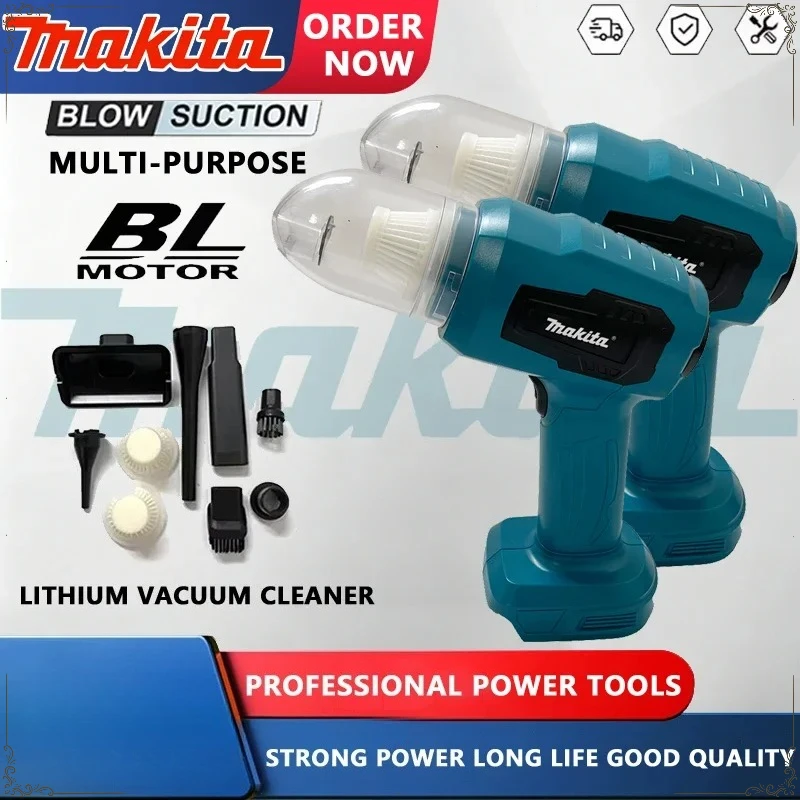 

Мини-пылесос Makita для автомобиля, многофункциональный ручной, перезаряжаемый, для сбора пыли
