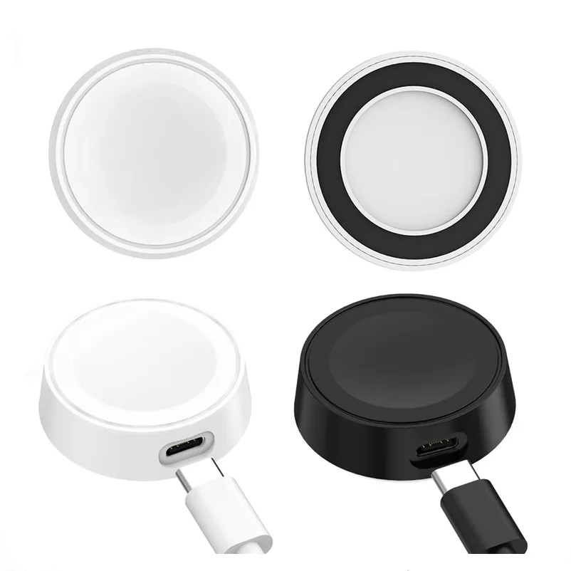 

Магнитный зарядный кабель для Galaxy Watch 7/Ultra/6 5 4 3 Зарядное устройство типа C Беспроводная зарядная док-станция Удобное и портативное зарядное устройство