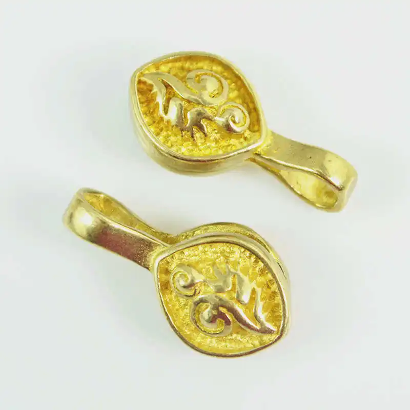 10PCS Tibetan Mala Counter Clips Eight Auspicous Buddha lucky Flower Clips Many Desings Metal Accessories BRO802