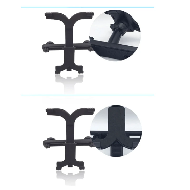 자동차 뒷좌석 머리 받침 마운트 거치대, 아이패드 2 3/4 에어 1 2 아이패드 미니 1, 2, 3/4, 삼성 미패드 2 태블릿 PC 스탠드 브래킷