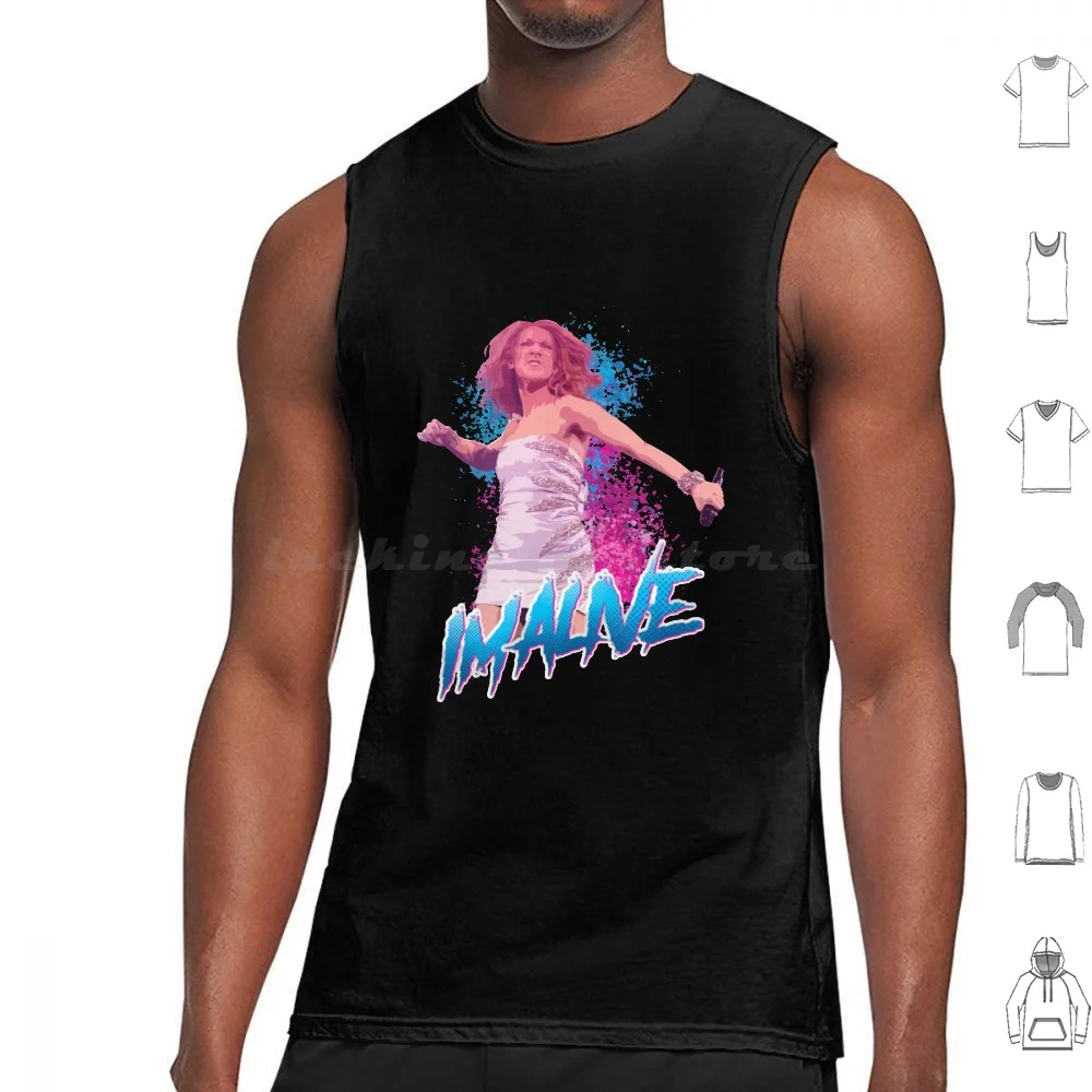 Dion Oh Oh I'm Alive Art Gift For Fans Tank Tops Print Cotton Dion Oh Oh Im Alive Art For Fans Dion Dion 70s 90s Metal My