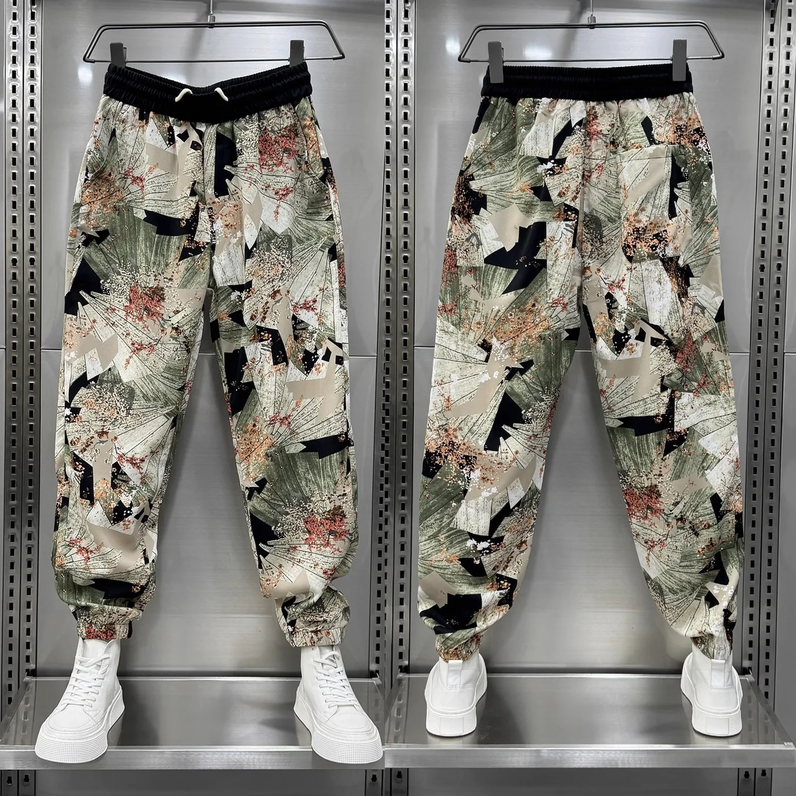 

Comfortable Men's Breathable Cargo Pant Casual Pants Man Loose Trousers Sports and Entertainment