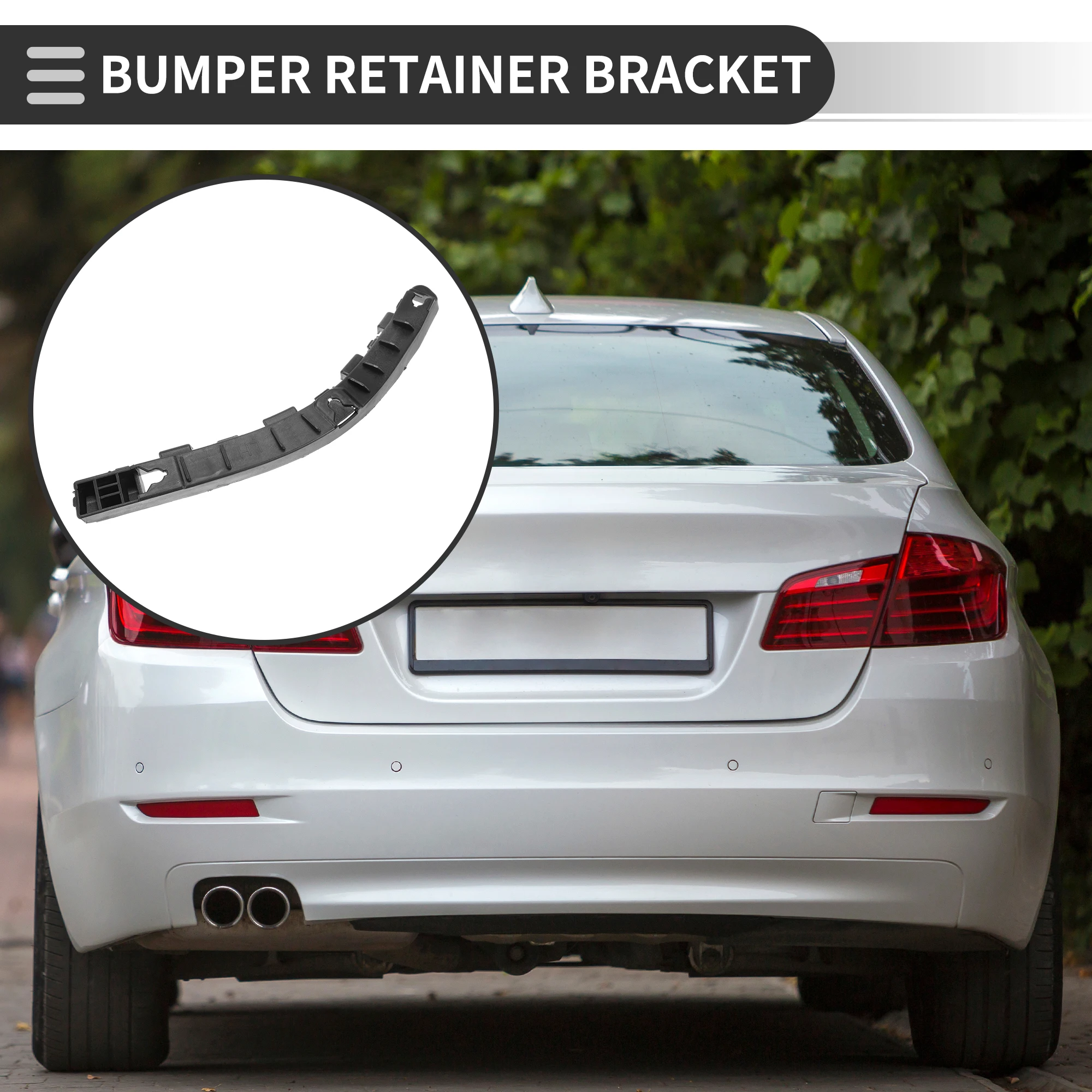 

UXCELL 1pc Left Rear Bumper Retainer Bracket No.866133W000 for Kia Sportage 2011-2016