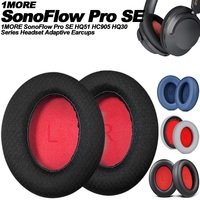 Ear Pads Cushion For 1MORE SonoFlow Headphone SonoFlow SE Replacement Earpads Soft Protein Leather Memory Sponge Earmuffs Cover