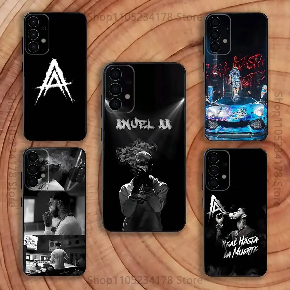 

A-Anuel AA BBY BOO Phone Case For Samsung S25,S24,S21,S22,S23,S30,Ultra,S20,Plus,Fe,Lite,5G Black Cover