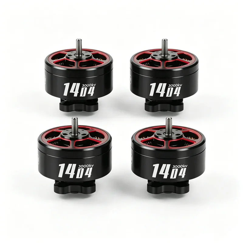 UniFly GEPRC 1404 SPEEDX2 Mini Quad Motor Complete 4PCS Kit, Compact Light Body Strong Power Micro FPV Replacement Motor