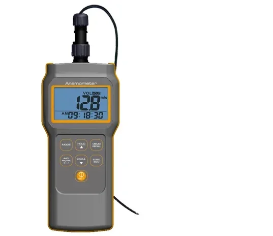 AZ8905 multi-function anemometer measures temperature and humidity dew point wet bulb anemometer