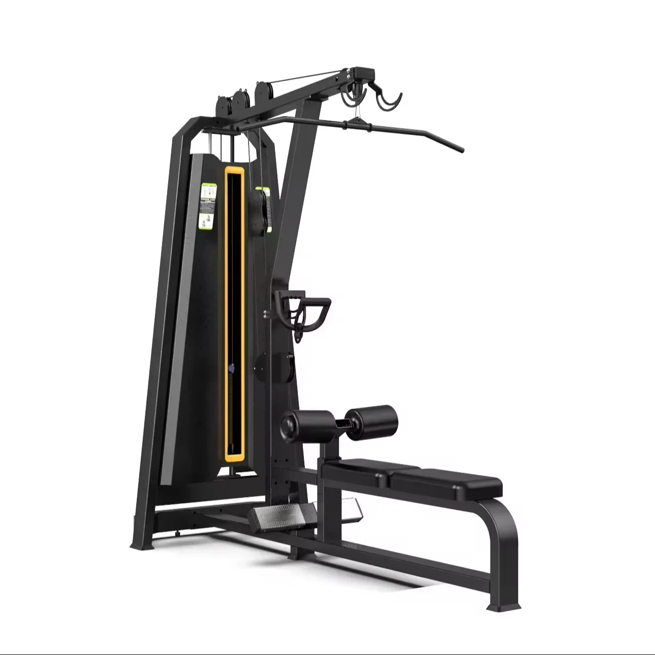 High Quality Dual-Function Lat Pulldown Rowing Gym Training Machine Mini Loader Weight Lifting Direct Factory Pin Load Selection