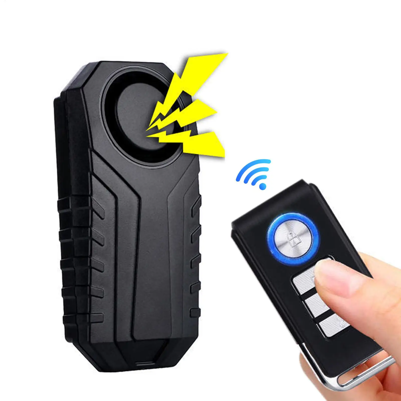 

Bike Alarm 3-Level Anti-Theft Wireless Waterproof Bike Vibration Alarm Security Device for Scooter Motorbike Parking Storage