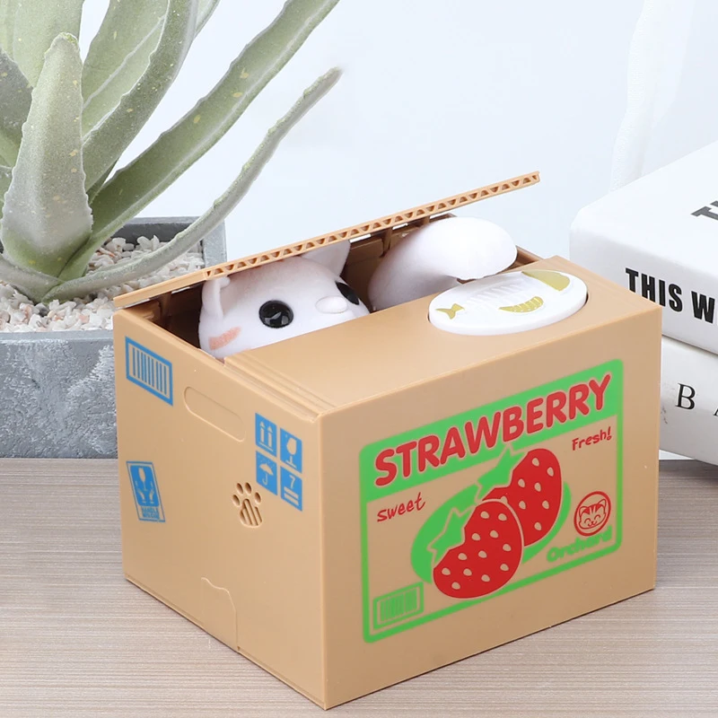 Money-Stealing Panda Piggy Bank: Creative Electric Piggy Bank, Savings Challenge, Children's Birthday Gift Toy