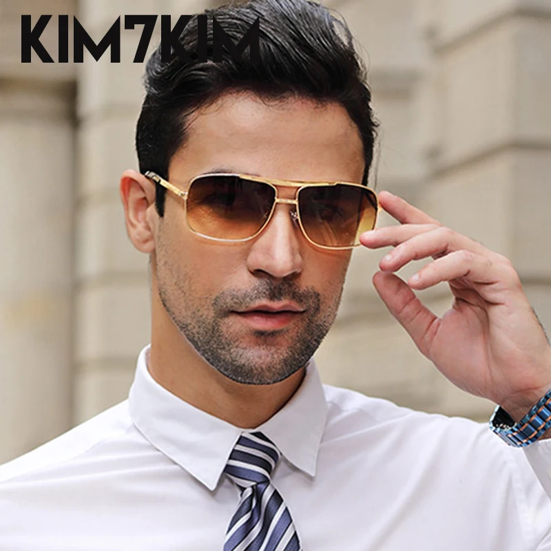 Vintage Square Sunglasses Men Women 2024 Luxury Brand Designer New Trends Classic Punk Sun Glasses Male Shades Driving Sunglass