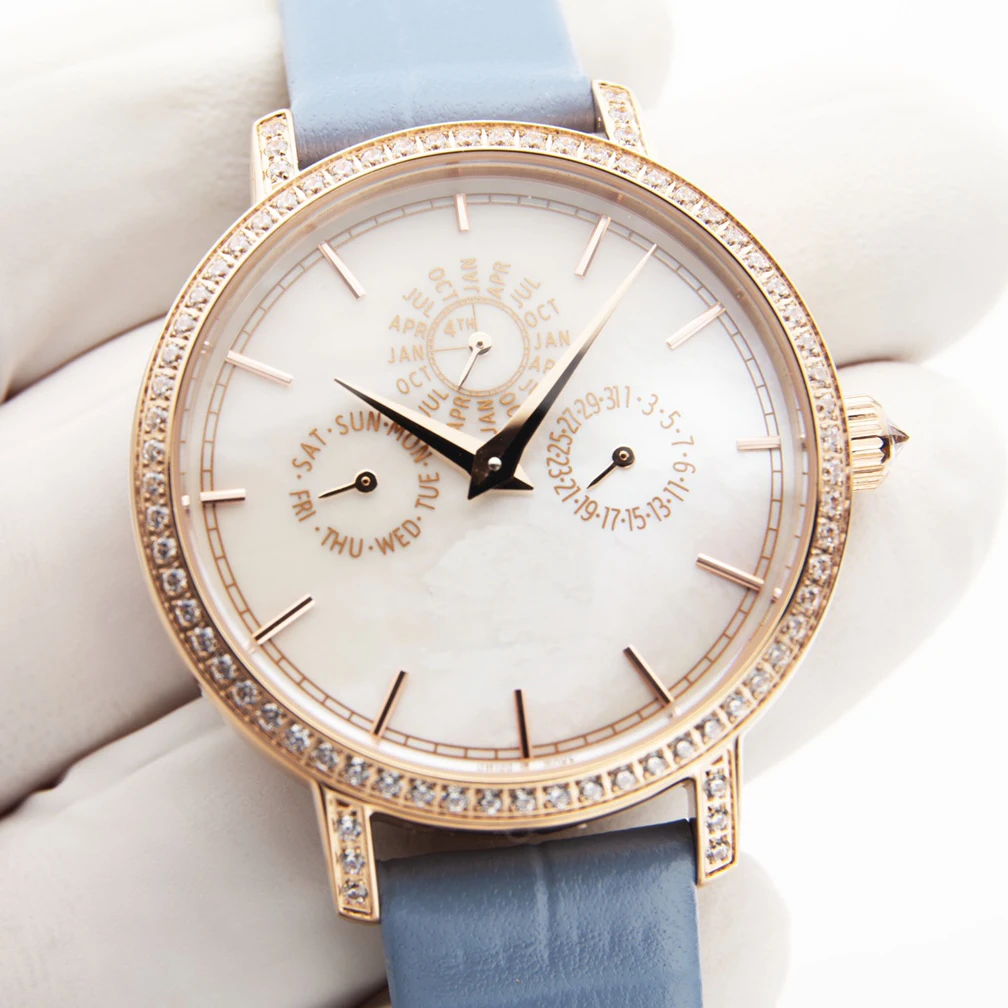 2026 Luxury Brand Women's Automatic Watch Leather Strap Designer Wristwatch Waterproof Casual Classic Women Automatic Watches