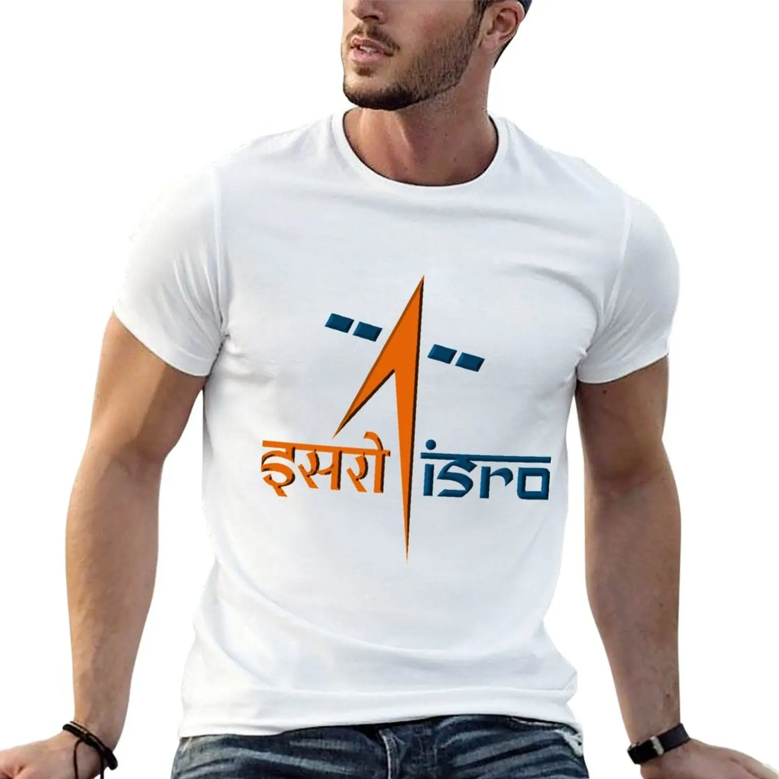 Indian Space Research Organization (ISRO) Logo T-Shirt man graphic t shirt t shirt man designer T-Shirt