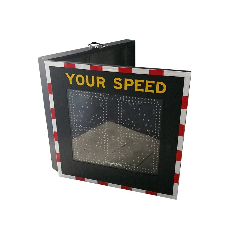 Traffic Safety Radar Detective Speed Warning LED Signs Speed Measurement Display Traffic Flashing Speed Limit Signs