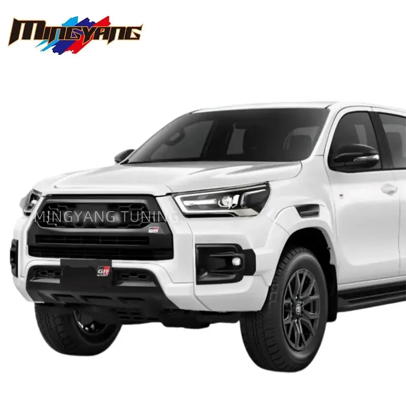 مجموعات هيكل السيارة بتصميم رياضي GR من البلاستيك PP لـ Hilux Revo Rocco GR Bodykit