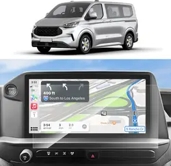 2psc For Ford Tourneo CustomTransit Custom 2024 2025 car LCD 13INCH GPS Navigation Touch PET Screen Protective film Accessories
