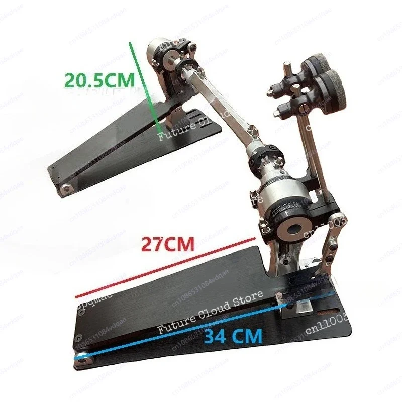 Industrial Grade Musical Instrument Direct Drive Double Hammer Kick Drum Pedals Longboard Design For Drum Kit Percussion Players