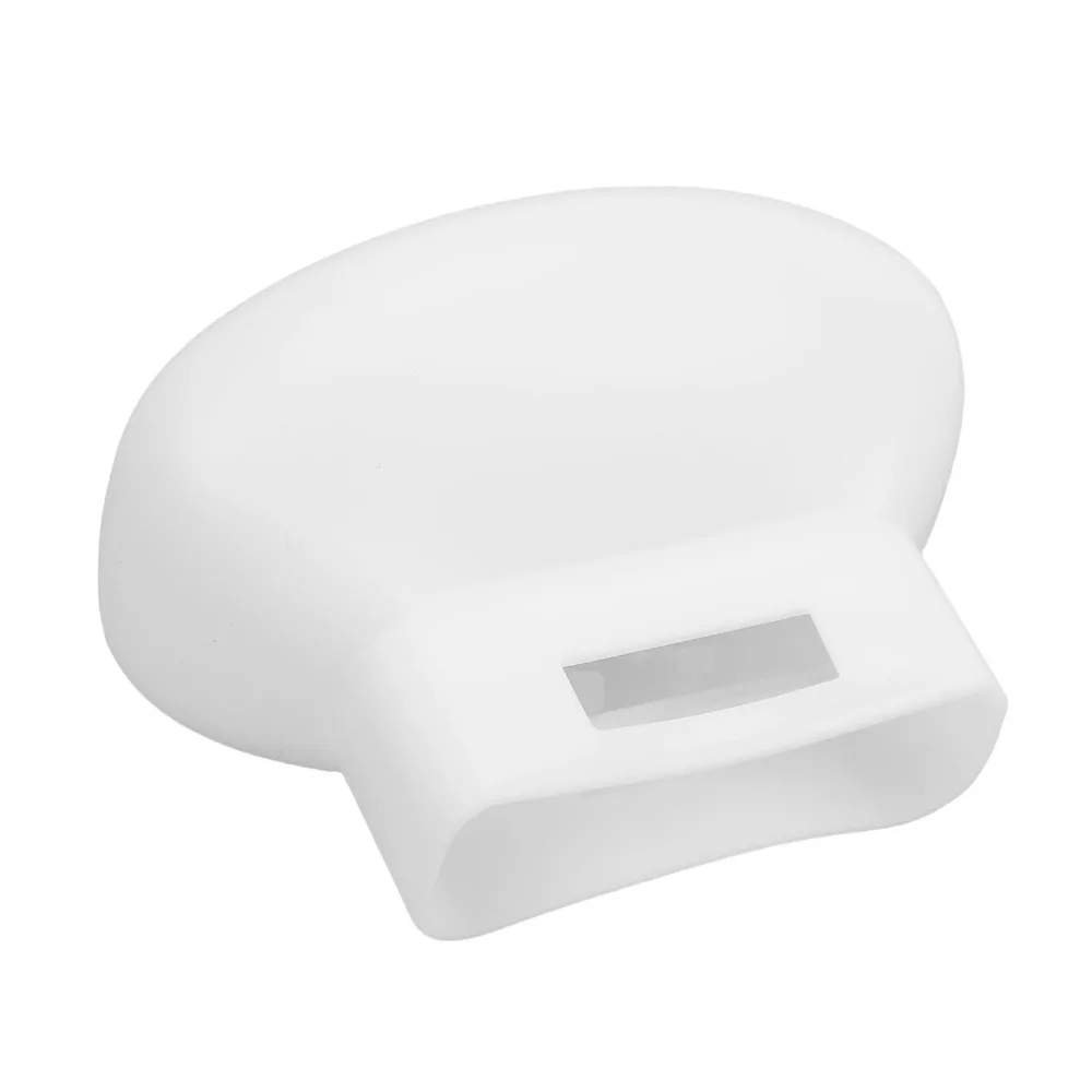 Silicone Flash Diffuser Softbox White Rectangle Head Flash Collapsible Diffusion Dome Soft Light Photography Modifier
