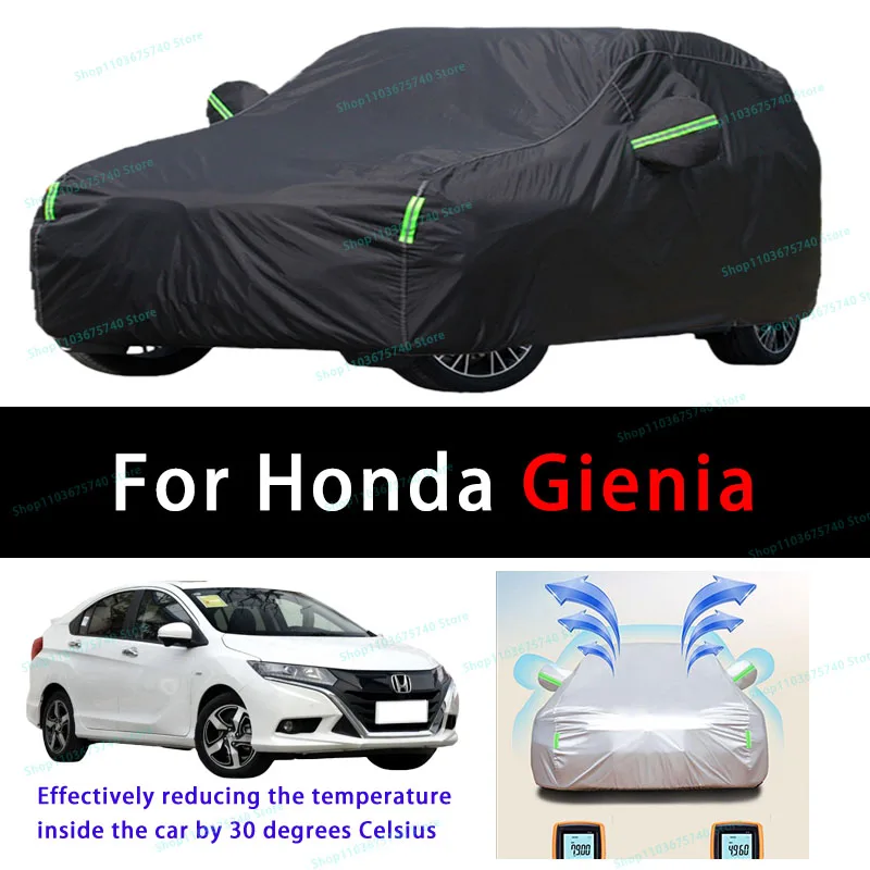 

For Honda gienia Summer Full Car Covers Outdoor Sun uv Protection Dust Cooling Protective Auto Protective Cover