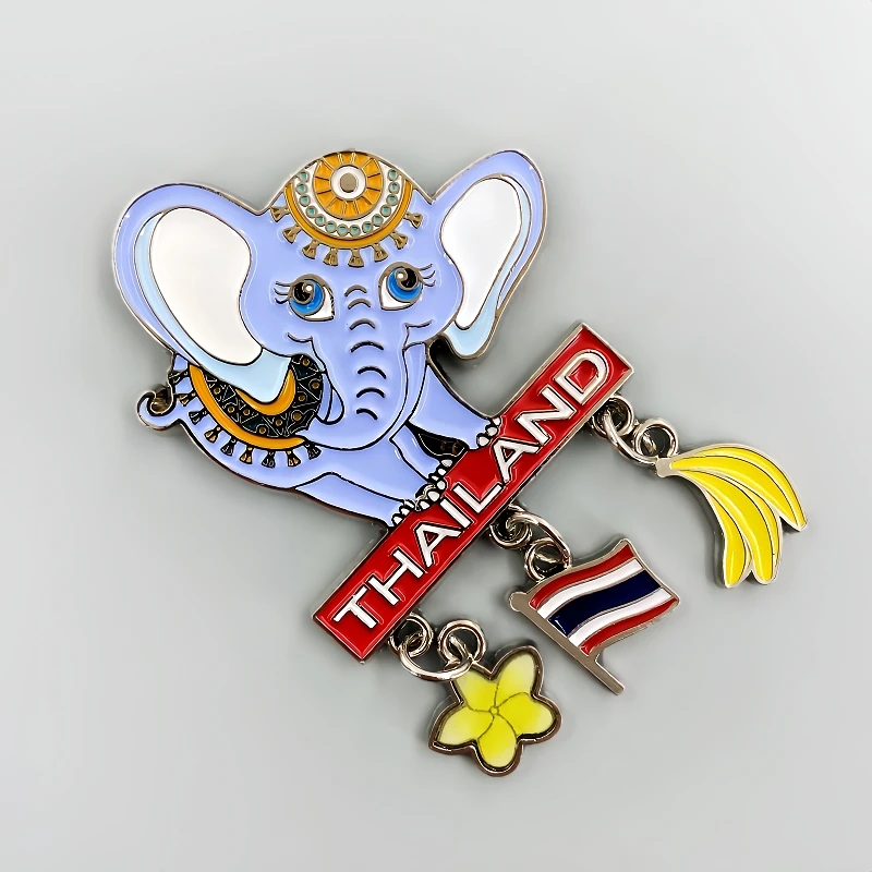 تايلاند ملصقات الثلاجة بانكوك السفر الهدايا التذكارية كوه ساموي فوكيت كرابي مغناطيس الثلاجة ديكور المنزل هدايا الزفاف #2