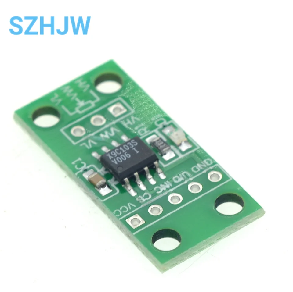 X9C103S moduł cyfrowy potencjometr 100K 100th zamówienie cyfrowy potencjometr obwodu dla Arduino