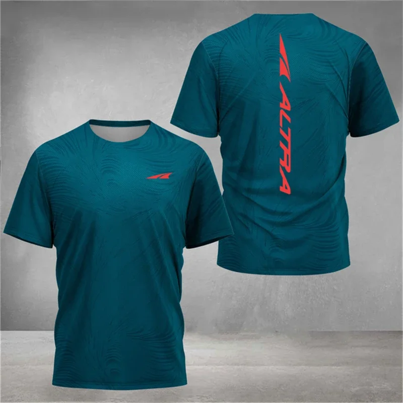 

Men's T-shirt Fast Drying Badminton Training Clothes Table Tennis Clothes Printed Running Tees Unisex Breathable Sportswear Tops