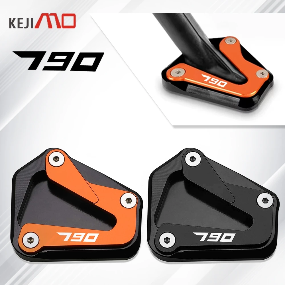 

For KTM 790DUKE 890DUKE 790 890 Duke L 2017-2025 2026 Motorcycle Side Stand Enlarge Foot Plate Extension Kickstand Pad Antiskid