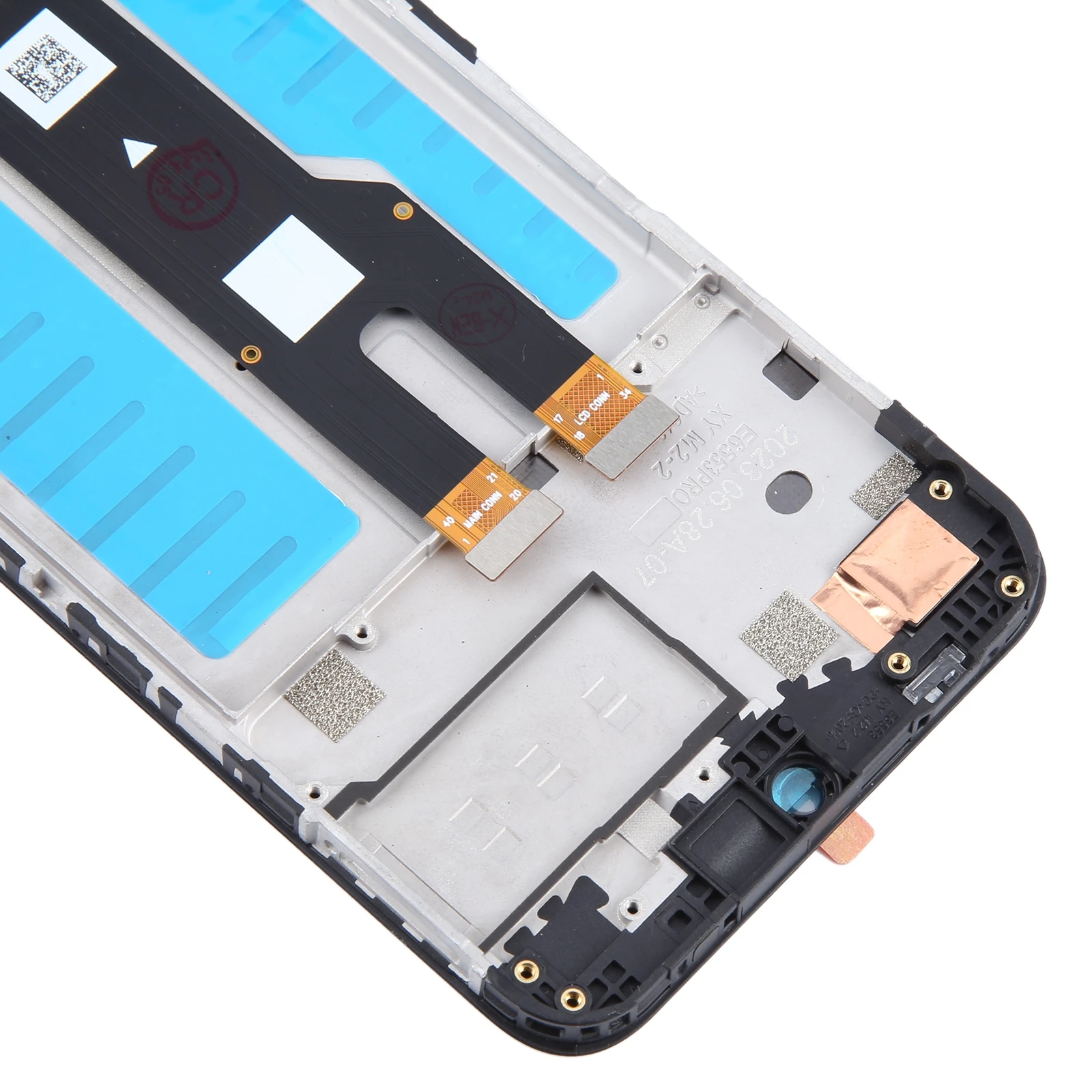 LCD Screen for ZTE Blade V50 Smart 7060 Digitizer Full Assembly with Frame Phone Display LCD Screen Repair Replacement Part