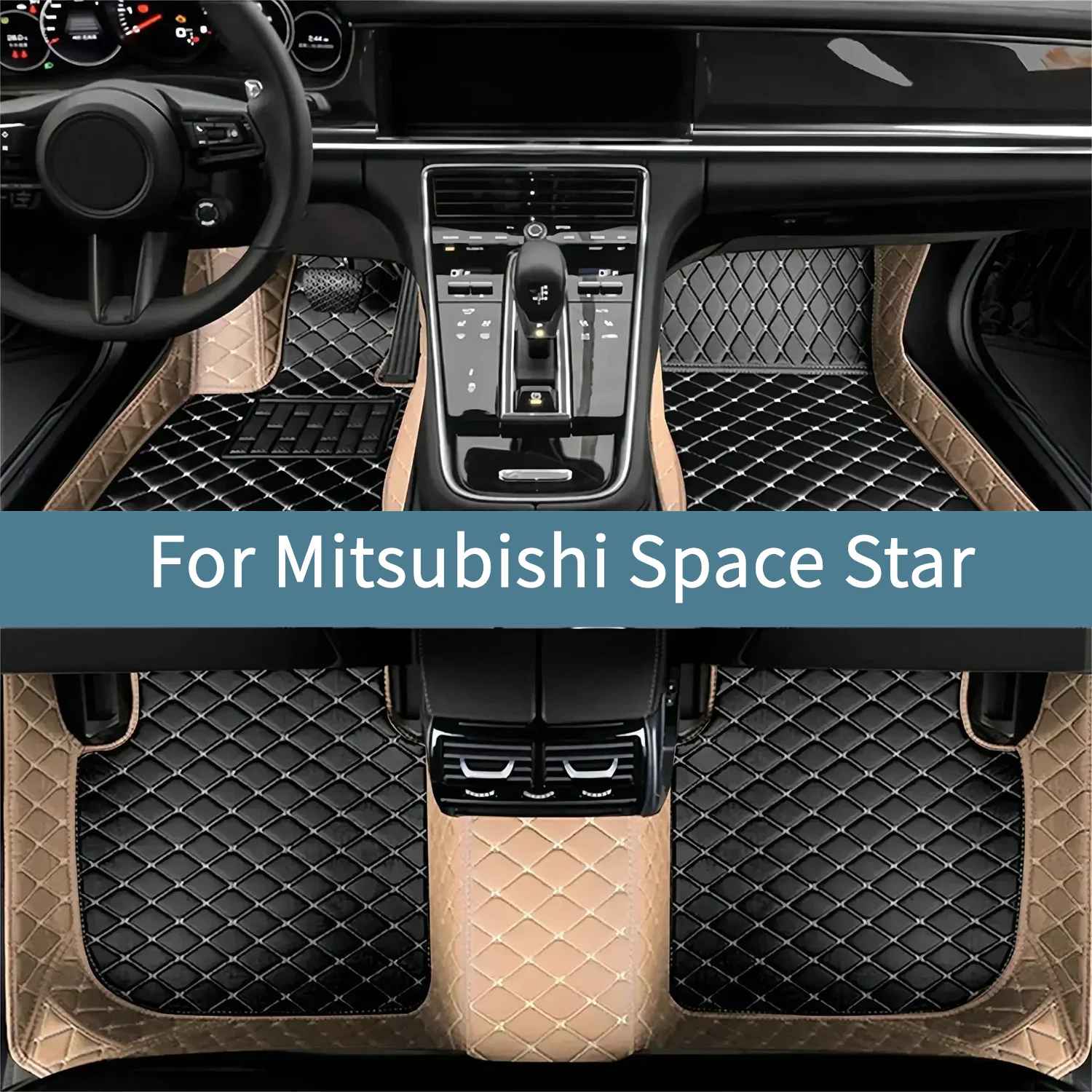 

Full Set Car Floor Mats For Mitsubishi Space Star 2020 2021 2022 2023 2024 2025 2026 Floor Mats For Cars Interior Accessories
