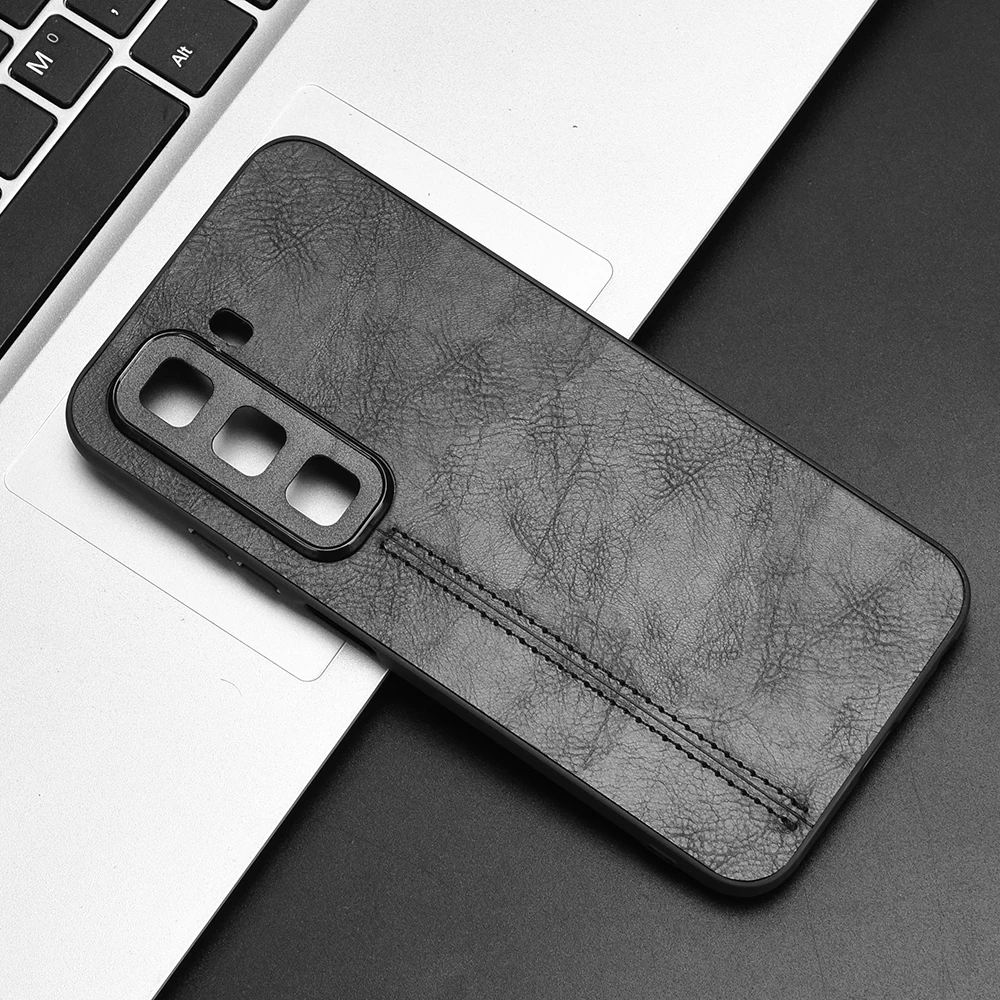 حافظة جلدية PU ممتازة من البلاستيك الصلب المقاوم للصدمات لهاتف انفينيكس هوت 50 5G X6720