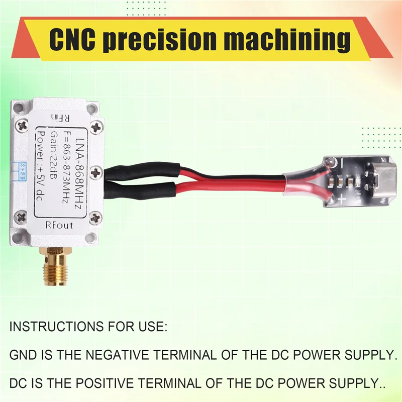Y45A-For LNA RF وحدة 868 ميجا هرتز منخفضة الضوضاء مكبر للصوت لنقل الصور المدى موسع نوع C