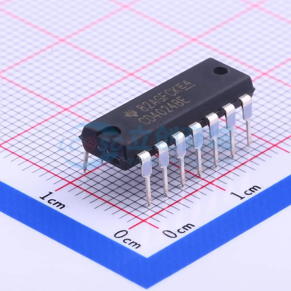 10 Stück TI CD4024BE CD4024 DIP14 Neues Original