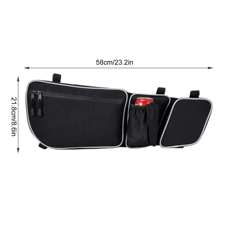 2pcs Fits for Can Am Maverick X3 Turbo R Turbo Vehicle Front Door Side Door Storage Bags Storage Off Road UTV Accessories - view 2