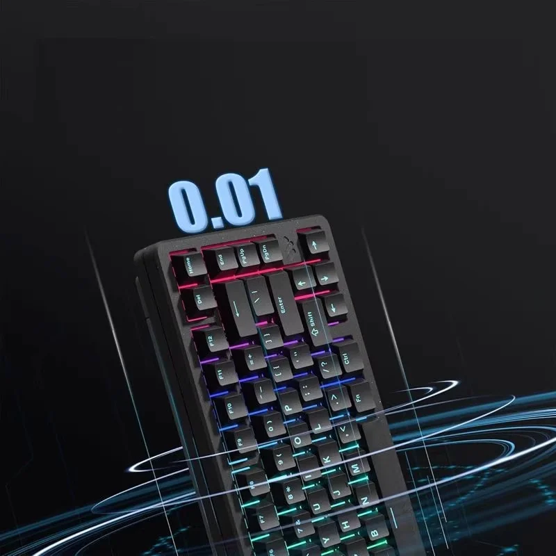 Womier SK75 TMR/HE 75% Gaming Keyboard Hall effect Wireless Bluetooth 8k Polling Rate PBT Keycaps Magnetic Switch Keyboard PC