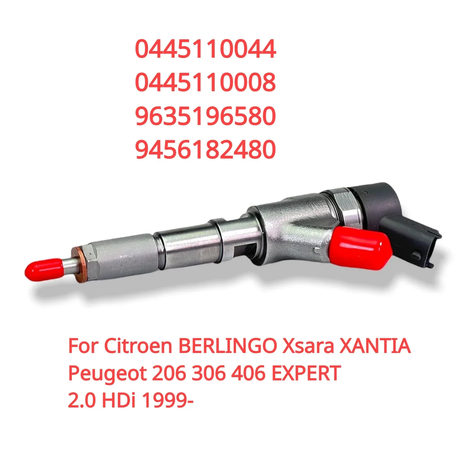 0445110008 0445110044 9635196580 inyector de combustible diésel para Citroen Xsara XANTIA / Peugeot 306 406 EXPERT 2,0 HDi 2000-