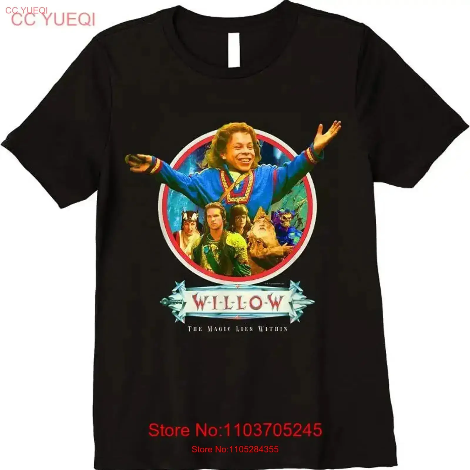 Lucasfilm Willow Movie Ufgood Triumphant T Shirt vintage Washed Versatile Stylish homme Soft Comfortable Casual streetwear