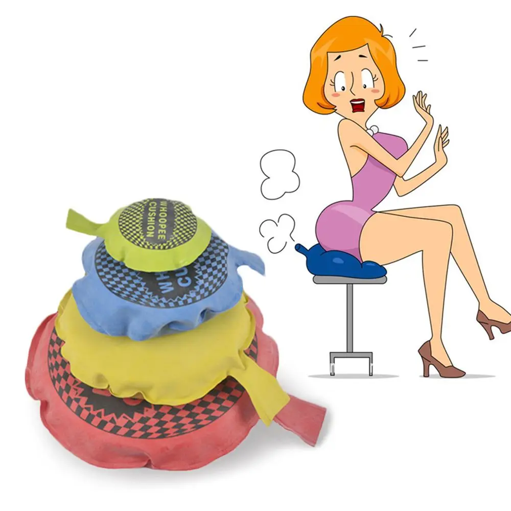 

Interesting Funny Party Toy Self Inflating Fart Whoopee Cushion Joke Prank Fool Game
